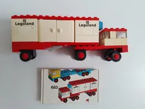 Comprar Camion Lego Original Rojo\u002Fblanco Legoland   Num. 683