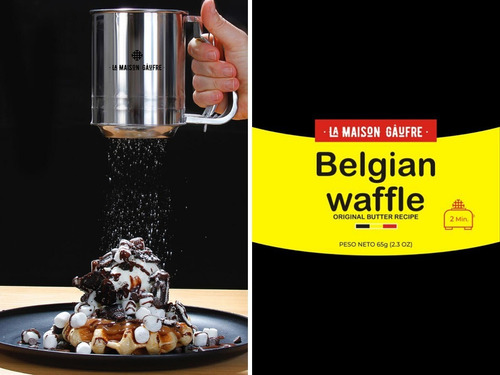 Imagen 7 de 7 de Waffle Belga Original Exquisito X 65 Gr - Dulce 1° Calidad