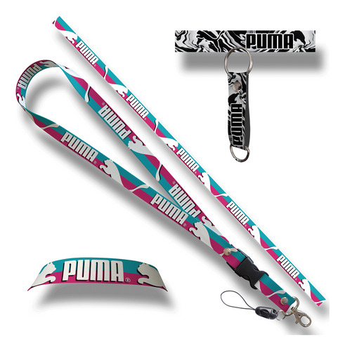 Lanyard Cordón Porta Gafete Porta Credencial Porta Usb Puma C
