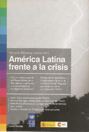 Libro América Latina Frente A La Crisis De Bernardo Kliksber