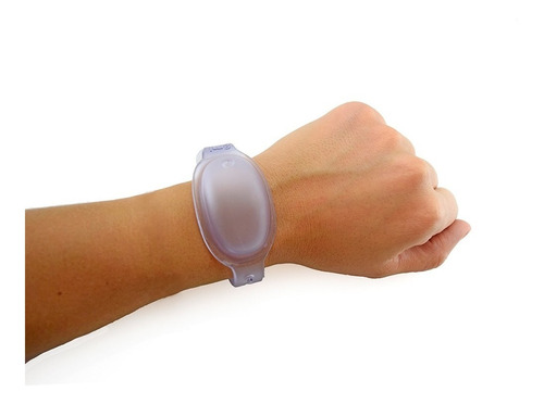 Imagen 2 de 7 de Pulseras Sanitizantes Adultos Transparente Luminares