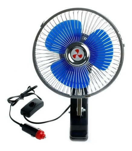 Ventilador De Auto Camioneta Vehiculos 12v Metalico