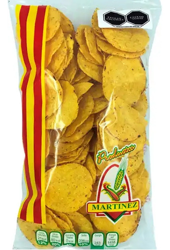 5 Pack Totopos Martínez 250 Gr. De Tampico, Tamps