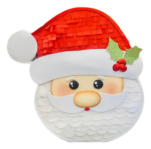 Santa Claus Piñata Navidad Decoración Posadas Dear Santa