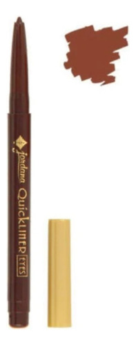 Jordana Eyeliner Quickliner Eyes Acabado Mate Color 11 Foxy Brown