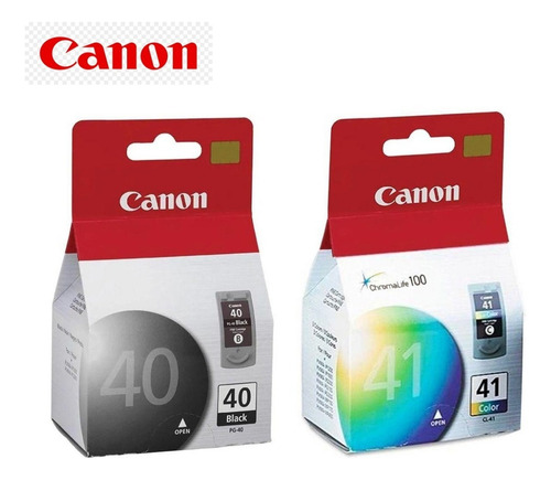 Kit Cartucho Tinta Original Canon Pg-40 Cl-41 Ip1300 Mp460