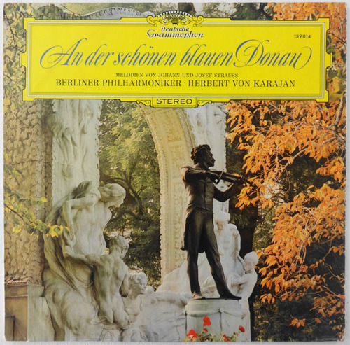 An Der Schönen Blauen Donau Herbert Von Karajan Lp Importado