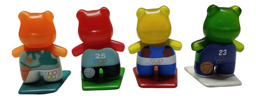 Muñeco De Plástico Panditas Plak Olimpicos De Ricolino 2022 (Usado)