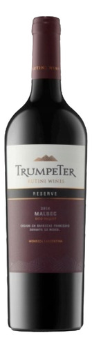 Vino Trumpeter Reserva Malbec X 6 Unid Alvila Wine