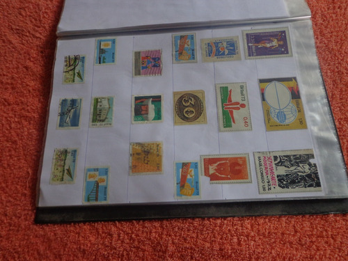 370 Selos Postais  De 1922 Até Década 70 Envio R$ 15,00
