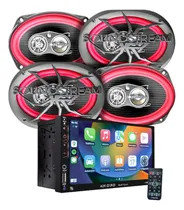 Comprar Kit Estereo Pantalla Carplay Bt + 4 Bocinas 6x9  Soundstream