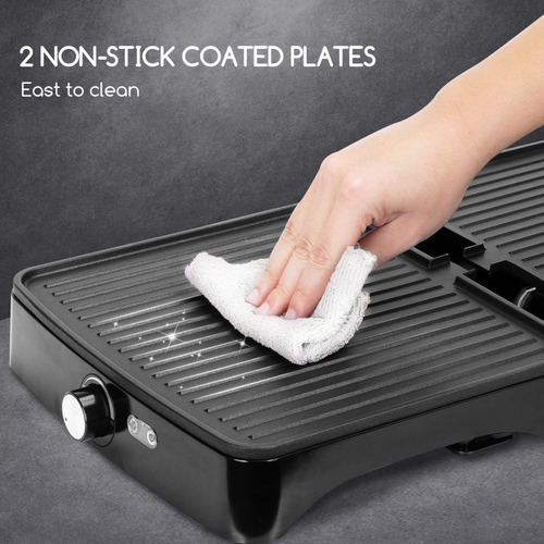 Sandwichera De 4 Rebanadas 1200 W Con Placas Antiadherentes