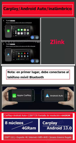 Auto Radio Estéreo Android Gps For Mitsubishi Mirage 16-21