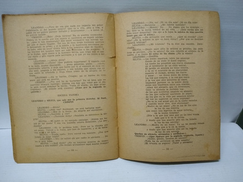 Revista Teatro Moderno Los Intereses Creados N° 6 Año 1922 (Usado)