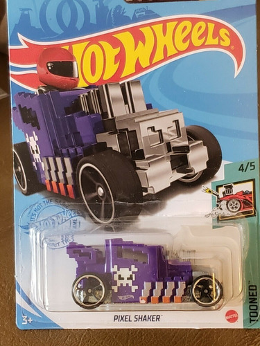 Hot Wheels Pixel Shaker Violeta Hw Tooned Esc.1/64 Solo Env.