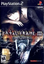 Comprar Fatal Frame 3: The Tormented Ps2 Mídia Física Original