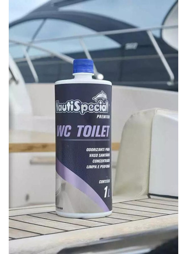 Desintegrador De Fezes P/ Banheiro Quimico Wc Toilet 1 Litro