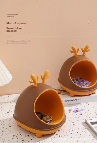 Fjl Caja Organizadora De Escritorio Deer De Plástico