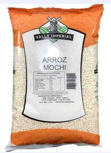 Arroz Mochi Glutinoso 1 Kg.- Valle Imperial