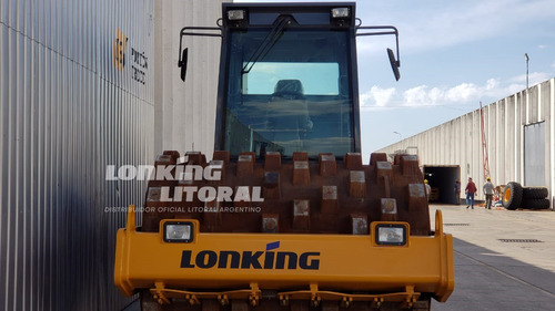 Rolo Vibro Compactador Rodillo Lonking Cdm514 14 Tn