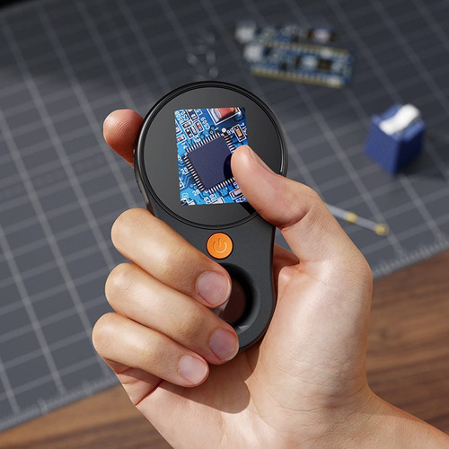 Microscopio Digital 500x 2 Pulgadas Lupa 8 Leds Video 1080p