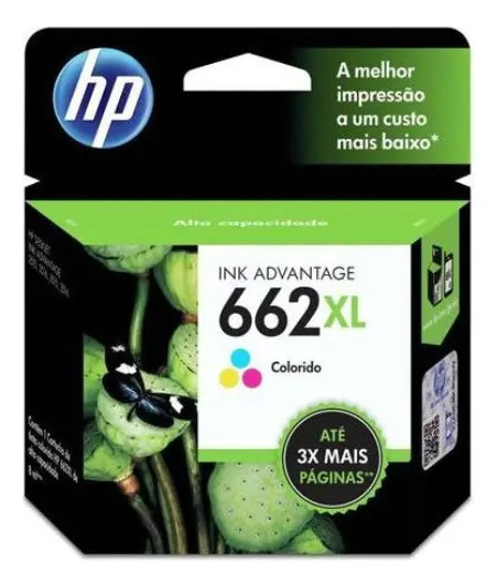 Cartucho Hp Cz106ab N 662xl Tricolor