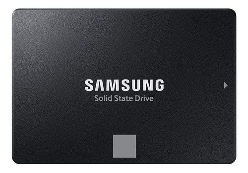 Imagen 1 de 5 de Disco sólido SSD interno Samsung 870 EVO MZ-77E1T0BW 1TB negro