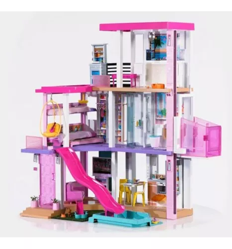 Casa de Bonecas Barbie Dreamhouse - Mattel GRG93 em Promoção na