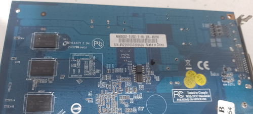 Placa De Vídeo Geforce Nvidia 8400gs 512mb Ddr2 Vga E Dvi (Usado)