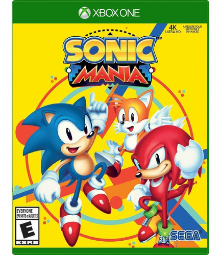 Sonic Mania Xbox One Nuevo Sellado 