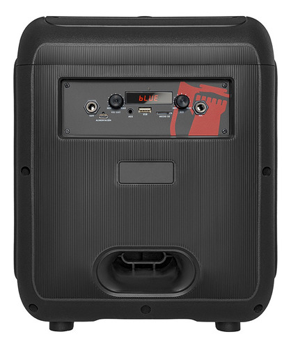 Bocina 8 PLG Kaiser 7,200 W Pmpo Portátil Flama Ksw-3008