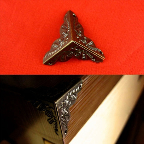 Protector De Esquinas, 30 Unidades, Funda De Metal Tallado