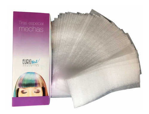 Bandas Térmicas Para Mechas Reflejo Eurostil Peluqueria X 80