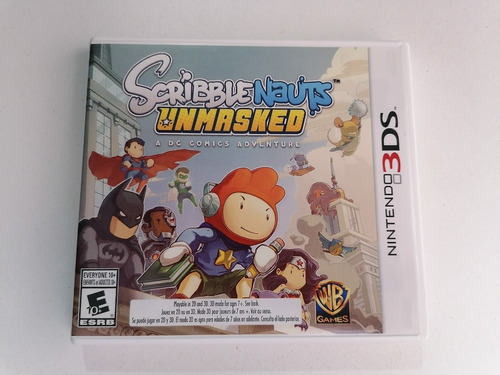 Scribble Nauts Unmasked Nintendo 3ds