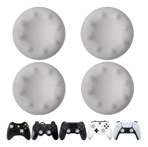 4 Gomas Joystick (2 Par) Thumb Silicon Ps4 Xbox Ps2 Palanca 