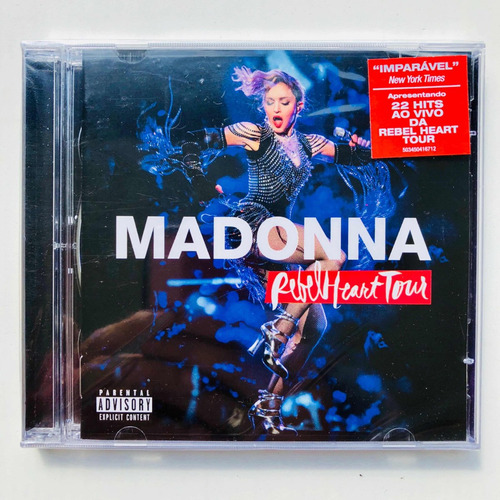 Madonna Rebel Heart Tour Pack Cd Dvd Brasil 1er. Edición New