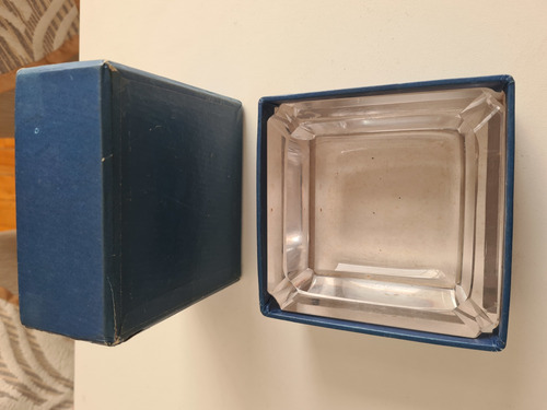 Cenicero De Vidrio Antiguo (Usado)