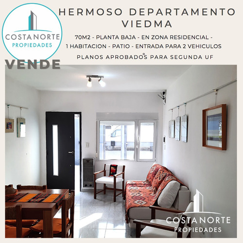 Venta Hermoso Departamento En Excelente Zona - Viedma