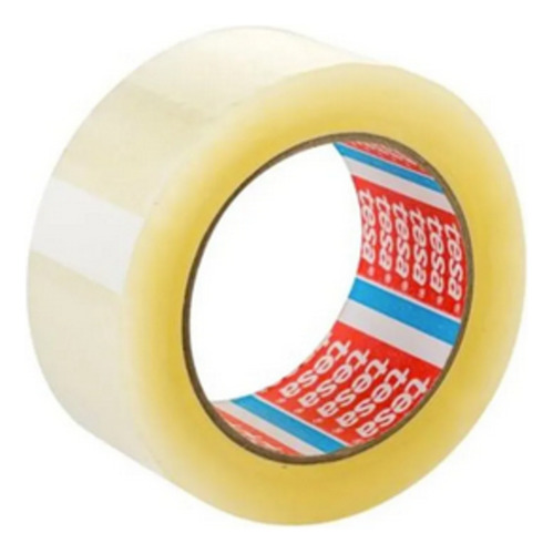Cinta De Embalaje Transparente Tesa 48 Mm X 40 Mts