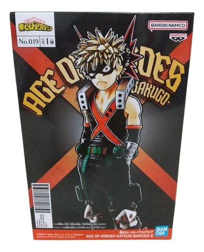 My Heroe Academy Katsuki Bakugo Ii Age Of Heroes Bandai Jp