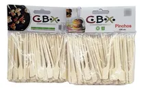 Comprar Pinchos De Madera Copetin X 100 Picada 9 Cm 
