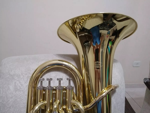 Bombardino Sib Eufonio Jahnke Top 4 Pistos Novo - Tuba