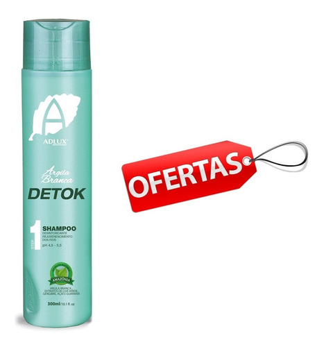 Shampoo Adlux Hidrat. Terapia Capilar 300ml Limpeza Profunda