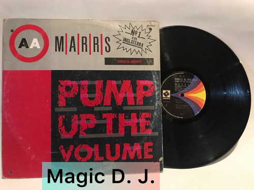Marrs Vinilo Pump Up The Volume 1988