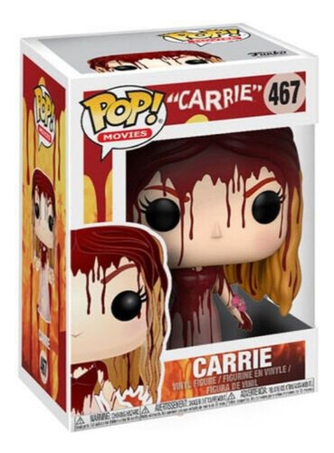 Funko Pop Carrie #467 Carrie White Telekinesis C/ Protector
