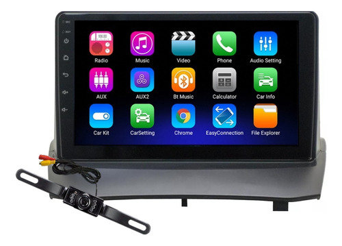 Estereo Ford Fiesta 10-19 Android Carplay  Gps Y Camara V