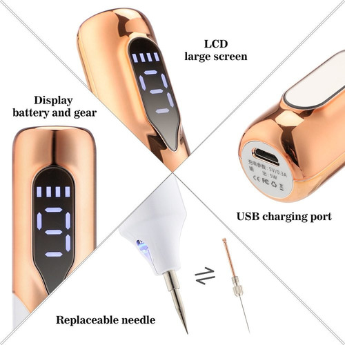 Jato Plasma Eletrocautério Despigmentador Ultrassônico