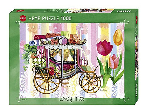 Rompecabezas Puzzle Heye 1000 Piezas Carriage Lovely Times