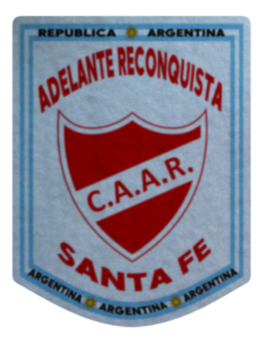 Parche Coleccion Adelante Reconquista Santa Fe