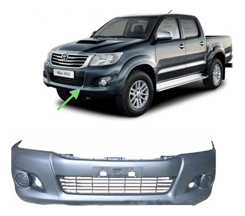 Facia Defensa Delantera Toyota Hilux 2012 2013 2014 2015